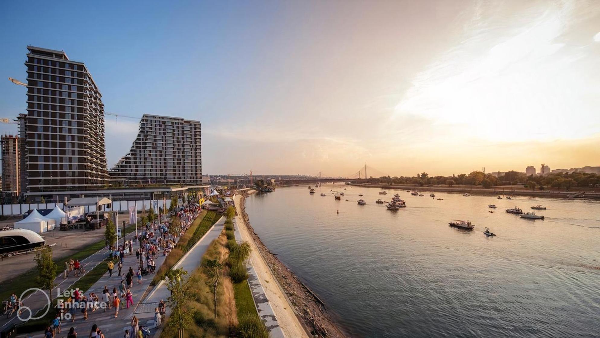 Beldorado Apartments - Belgrade Waterfront Luxury Emerald Apartment 60M2 Exterior photo